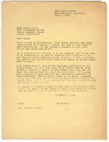 Letter from Joseph R. Goodman to Agnes Inouye, June 4, 1942