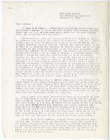 Letter to George Sakai, November 9, 1942