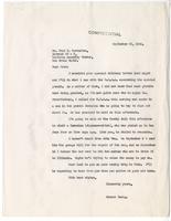 Letter from Ernest Besig, Director, American Civil Liberties Union of Northern California, to Fred Korematsu, September 22, 1942