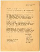 Letter from Roger Spencer and others in Seattle to members of Japanese YMCA, May 16, 1942