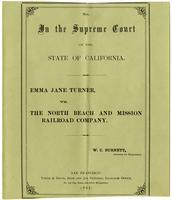 Statement from W. C. Burnett, attorney for respondent, Emma Jane Turner vs. The North Beach and Mission Railroad Company