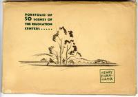 Envelope for portfolio of 50 Scenes of the relocation centers, table of contents