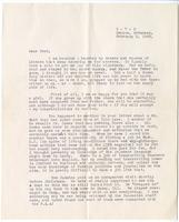 Letter from Eiko Fujii to Fred S. Farr, February 3, 1943