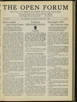 Open forum, vol. 27, no. 3 (February, 1950)