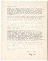 Letter from George Sakai to Joseph R. Goodman