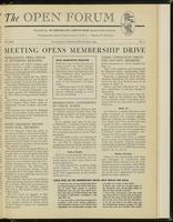 Open forum, vol. 30, no. 3 (March-April, 1953)