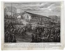 The first trial and execution in San Francisco on the night of 10th of June at 2 o'clock