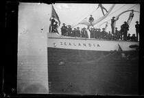 Second Philippine expedition departing to Manila aboard S.S. Zealandia, San Francisco Bay