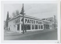 Storefronts, Patco Piano; United World Films; Pat's Place; Maria's Restaurant