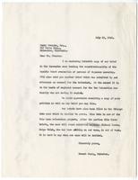 Letter from Ernest Besig, Director, American Civil Liberties Union of Northern California, to Perry Stearns, Esq., July 28, 1942