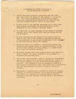 Statement of guiding principles of the War Relocation Authority