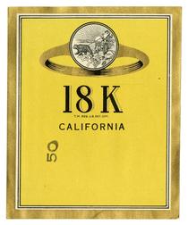18 K brand, California