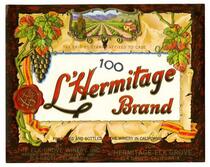 L'Hermitage Brand, Elk Grove Winery, Elk Grove