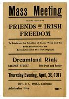 Mass Meeting Under the Auspices of the Friends of Irish Freedom.