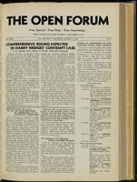 Open forum, vol. 17, no. 9 (March, 1940)