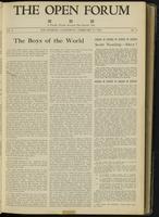 Open forum, vol. 2, no. 8 (February, 1925)