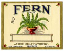 Fern Brand, Arthur Fernberg, producer, San Francisco