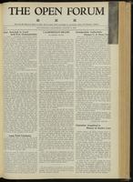 Open forum, vol. 7, no. 32 (August, 1930)