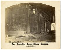 Boiling tanks, San Bernardino Borax Mining Company, 1880