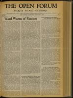 Open forum, vol. 13, no. 5 (February, 1936)
