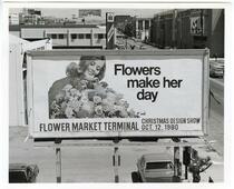 Billboard: Flowers make her day