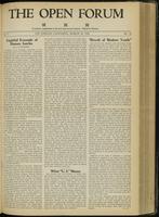 Open forum, vol. 3, no. 12 (March, 1926)