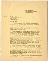 Letter from Joseph R. Goodman to D. S. Myer, Director, War Relocation Authority, January 13, 1943