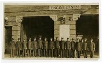 Fire fighters of Engine Co. No. 28, Los Angeles
