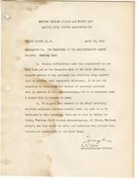 Office letter (Wartime Civil Control Administration), no. 2 (April 25, 1942)