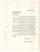 Letter from Ernest Besig, Director, American Civil Liberties Union of Northern California, to K. James Otsuka, January 13, 1943