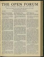 Open forum, vol. 23, no. 12 (March, 1946)