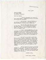 Letter from Ernest Besig, Director, American Civil Liberties Union of Northern California, to Ida Boitano, July 7, 1942