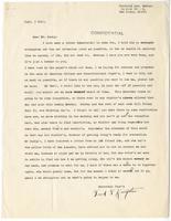 Letter from Fred Korematsu to Ernest Besig, Director, American Civil Liberties Union of Northern California, September 3, 1942