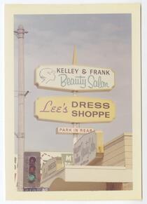 Kelly & Frank Beauty Salon, Lee's Dress Shoppe, Los Angeles