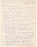 Letter from Andrew Noda to Caleb Foote, March 31, 1942