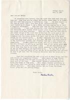 Letter from Harlan Barber to Joseph R. and Elizabeth B. Goodman, November 1, 1942