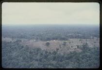 Aerial view of Jonestown