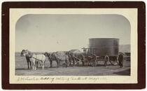 J.W. Searles loading boiling tanks at Mojave