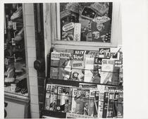 Newsstand, pulp magazines, San Francisco
