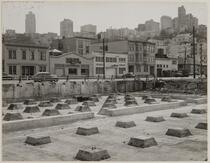 View of Russian Hill from North Beach Housing Project, San Francisco