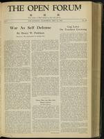 Open forum, vol. 2, no. 20 (May, 1925)
