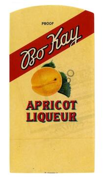Bo Kay apricot liqueur