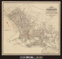 Map of Oakland and vicinity