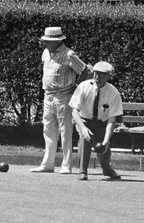 Lawn bowling in Golden Gate Park