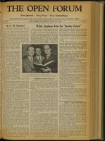 Open forum, vol. 13, no. 12 (March, 1936)