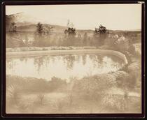 Panorama, Reflecting Pool and Gardens, Redlands, California (B)