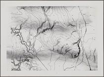 Section of unidentified topographical map, Los Angeles County