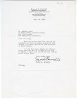 Letter from James C. Purcell to Ernest Besig, Director, American Civil Liberties Union of Northern California, July 15, 1942