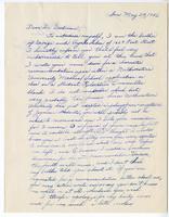 Letter from Henry K. Sakai to Joseph R. Goodman, May 24, 1942