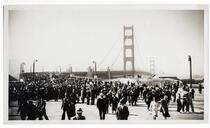 Golden Gate Bridge opening celebration, Pedestrian Day, May 27, 1937